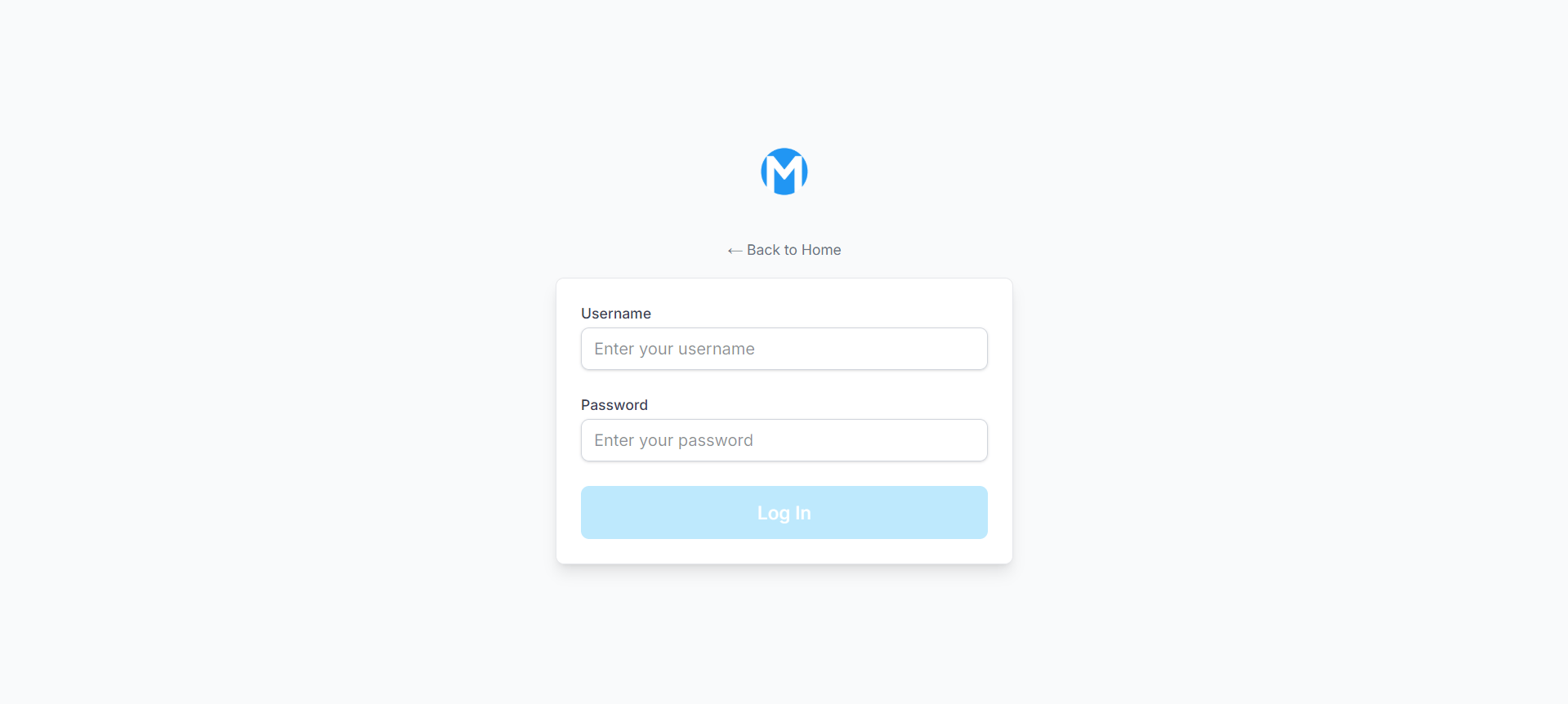 Login
